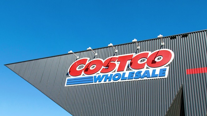 costco sign on roof of australian warehouse
